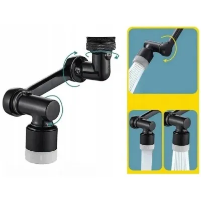 Аератор для змішувача Noveen XL1059 Black з поворотом 1080° Вінниця