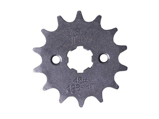 Звезда передняя на цепь 428H мопеда Альфа, 14T Мукачево - изображение 2