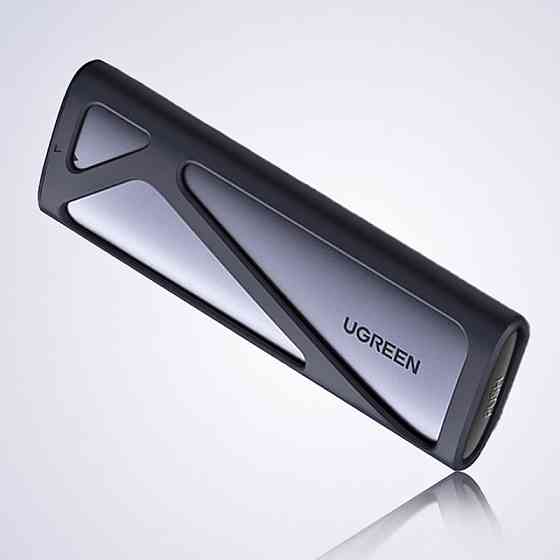 Зовнішня кишеня для SSD M.2 (NVME) M-KEY UGREEN 3.1 GEN2 CM400 сіра Винница