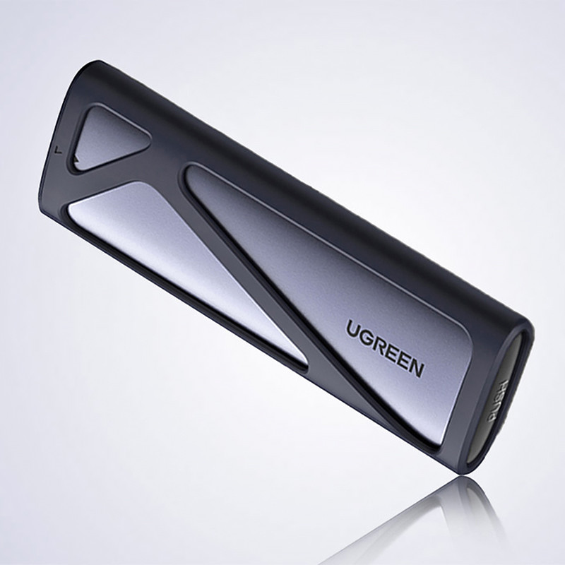 Зовнішня кишеня для SSD M.2 (NVME) M-KEY UGREEN 3.1 GEN2 CM400 сіра Винница - изображение 2