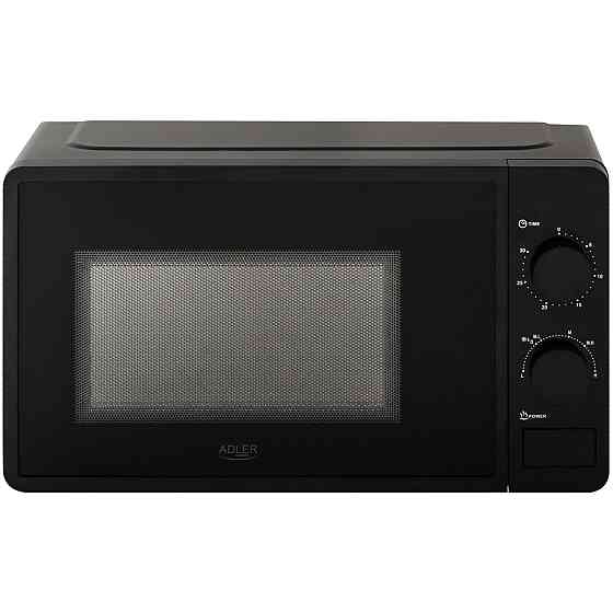 Мікрохвильова піч Adler AD 6206 20л/ 700Вт/ мех.керув./ відкр.кнопкою/ чорна Вінниця