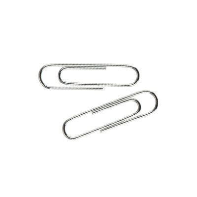 Скріпки канцелярські Axent оцинковані 25 мм 100 шт (картонна упаковка) (D4112) Вінниця - фото 1