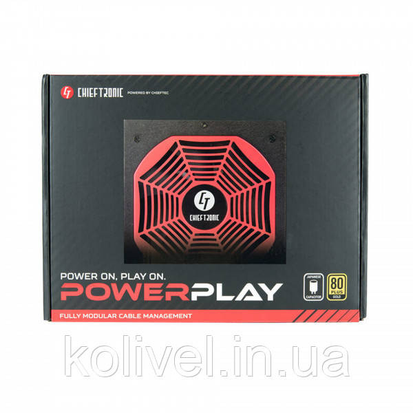БЖ 850W Chieftec Chieftronic PowerPlay GPU-850FC 140 mm, 80+ PLATINUM, Modular,Retail Box (GPU-850FC) Киев - изображение 6