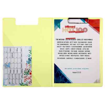 Клипборд-папка Axent Pastelini с металлическим клипом А4 винил Желтая (2514-26-A) Винница