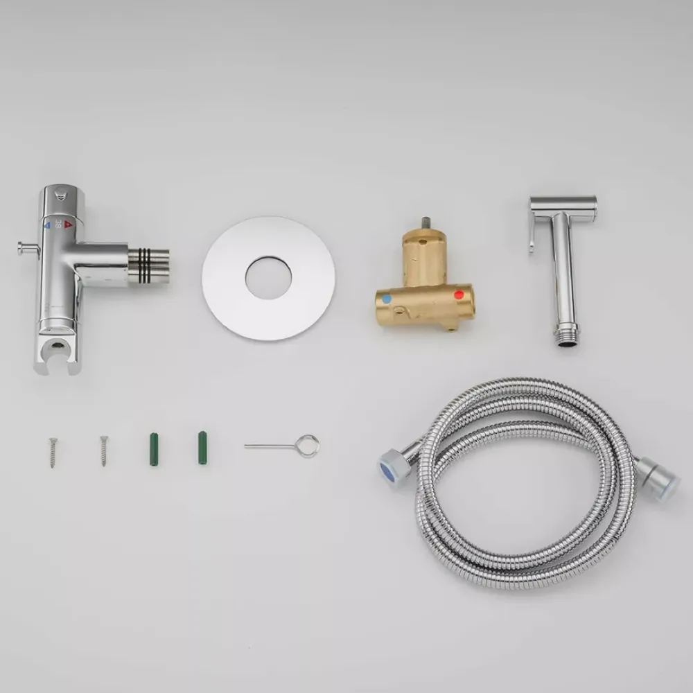 Гігієнічний душ з термостатом GAPPO G7290 хром Київ - фото 7