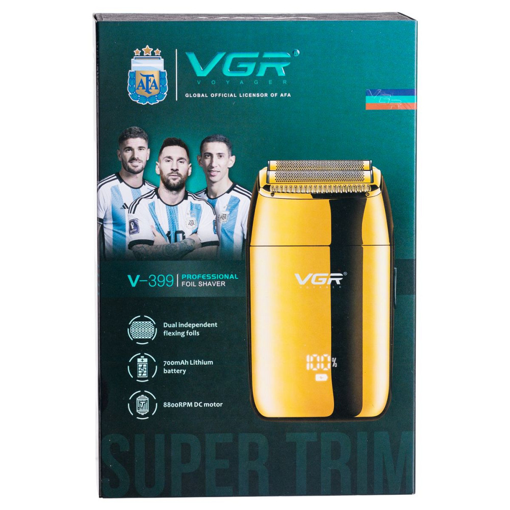 VGR Електробритва шейвер з led-індикатором акумуляторна VGR V-399 Коломия - фото 5
