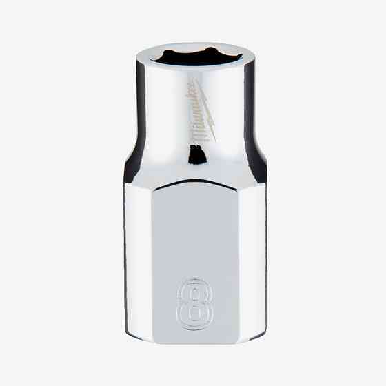 Головка хромированная метрическая 3/8'' MILWAUKEE, 8мм Одесса