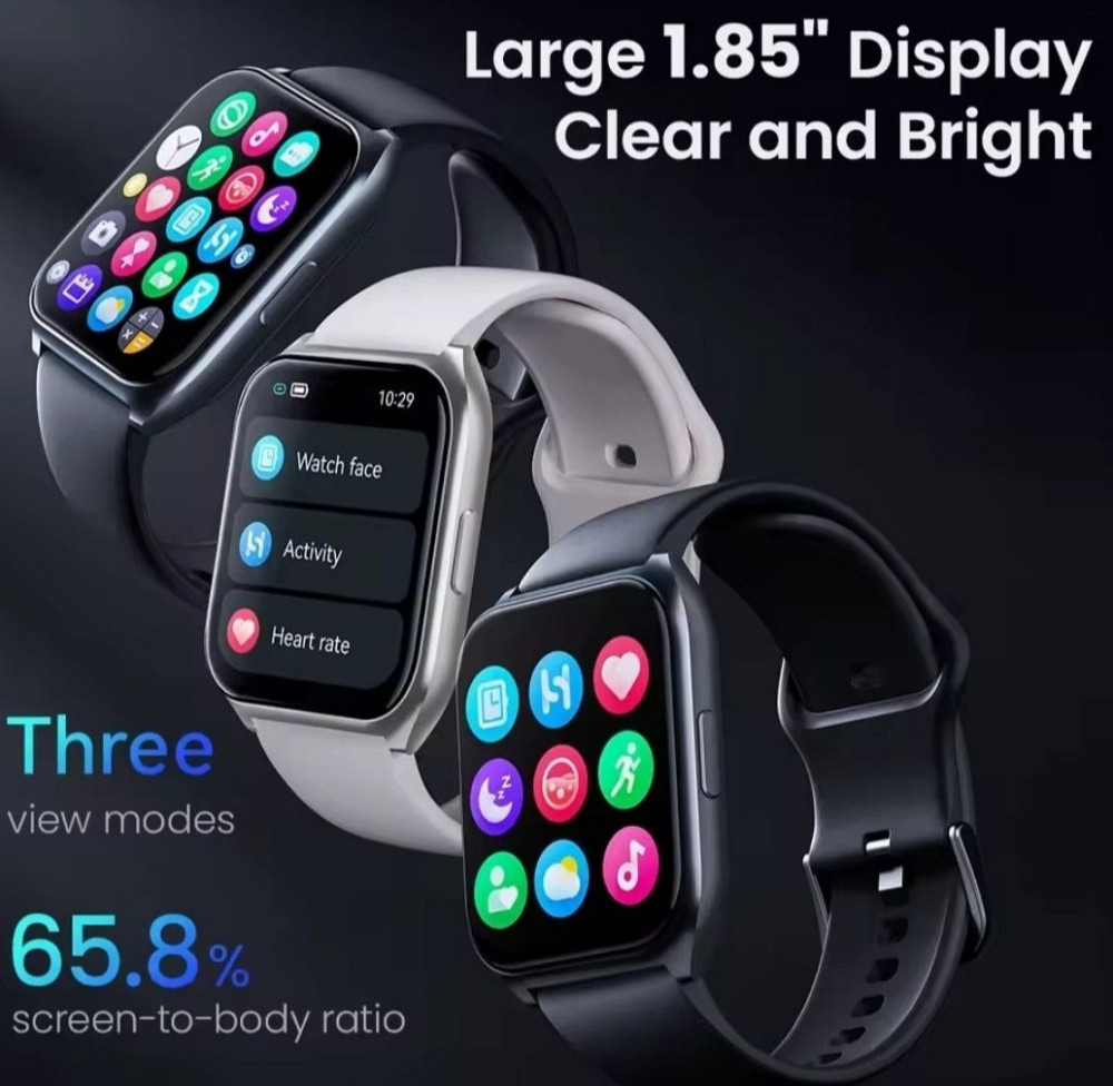 Смарт-Часи Haylou Watch 2 Pro 1.85" IPS 20днів, IP68 Bluetooth Call. Київ - фото 4