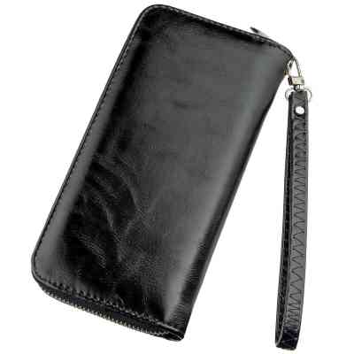 Кошелек Kivi Из экокожи Черный (19040) Винница