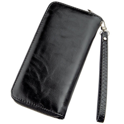 Кошелек Kivi Из экокожи Черный (19040) Винница - изображение 2