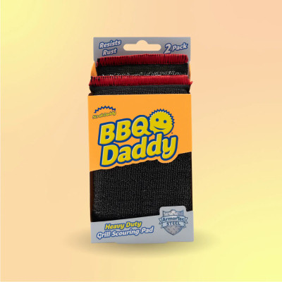 Скребок Scrub Daddy BBQ Металлизированный для гриля 2 шт. (5060481024051) Винница - изображение 5