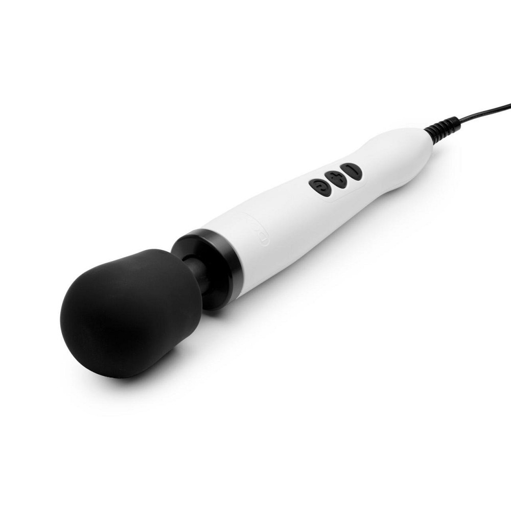Вібромасажер DOXY Original White, дуже потужний, живлення 220В Sex Aura Київ - фото 2