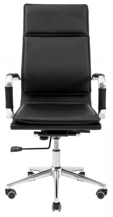 Офісне Крісло Керівника Richman Hawaii Хром Хром Deep Tilt M1 Чорний Київ