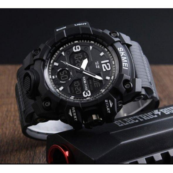 Чоловічий наручний годинник Skmei Hamlet 1155 Чорний Вінниця - фото 8