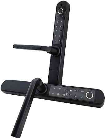 PES Dual чорний дверний розумний замок Київ