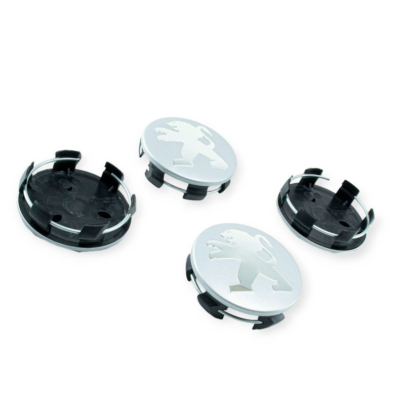 Колпачок заглушка диска peugeot 55/60мм (к-т 4шт) серый - Мукачево - изображение 1