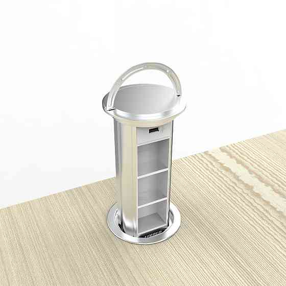 LIVOLO Пуста потрійна висувна розетка з USB Livolo срібний (VL- -S) Коломия