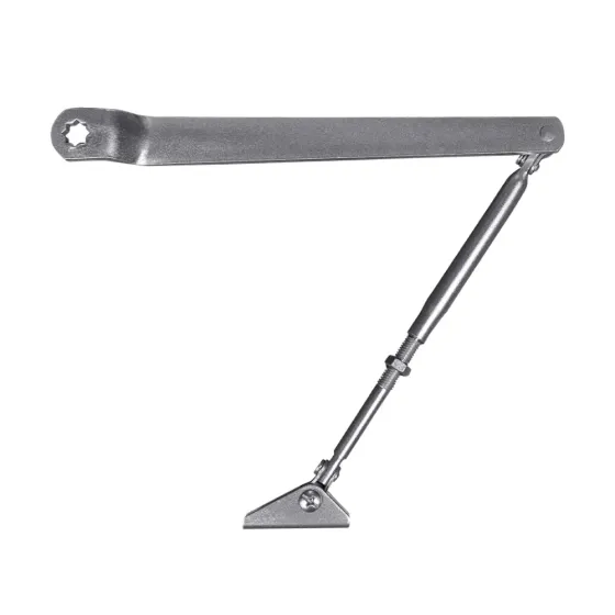 Коліно для доводчиків Dortec DT65ARM Silver з фіксацією дверей у відчиненому положенні (63-00049) Київ