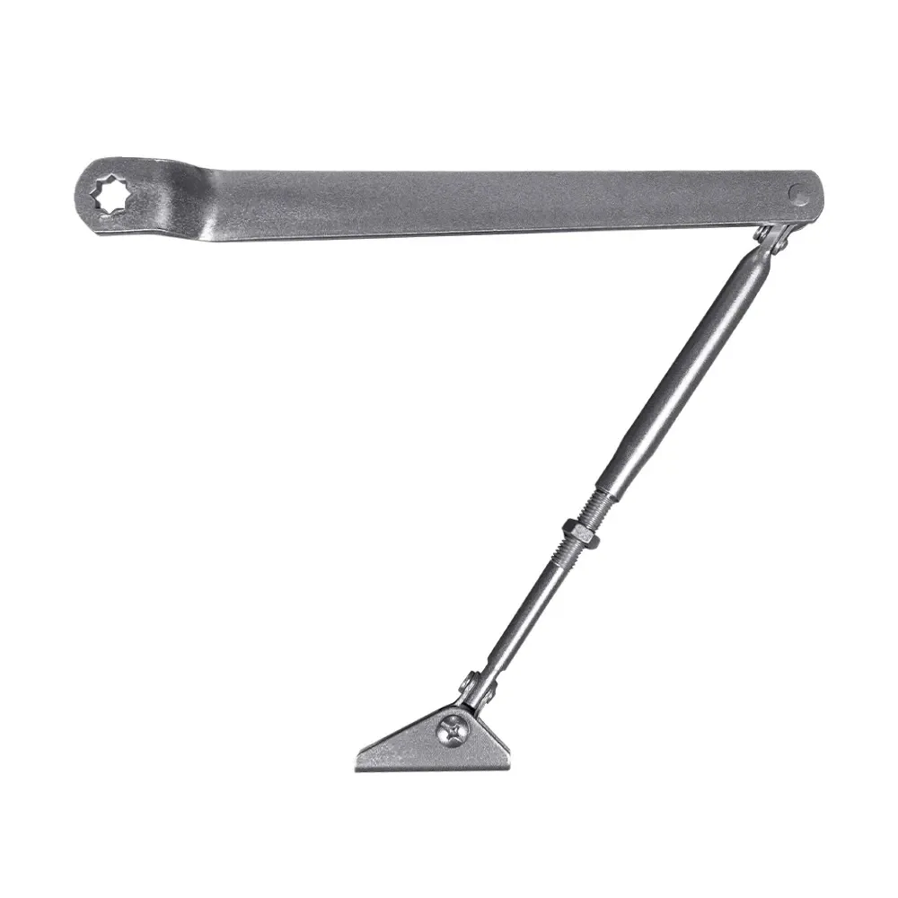 Коліно для доводчиків Dortec DT65ARM Silver з фіксацією дверей у відчиненому положенні (63-00049) Київ - фото 3