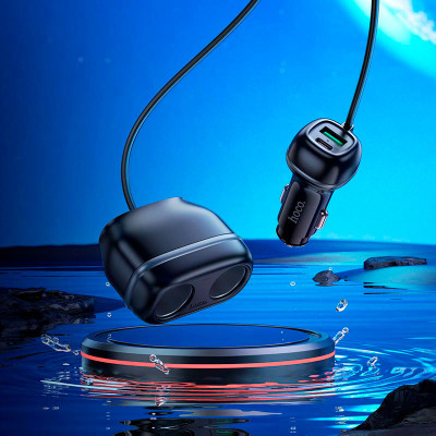Зарядное устройство HOCO HOCO Z59 Rank 48W dual port USB-C PD30W + USB QC3.0 Black (6942007641500) Винница - изображение 8