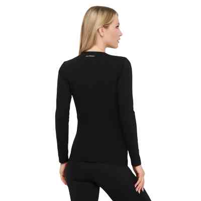 Лонгслив Kappa T-shirt Manica Lunga Girocollo K2601 Nero чорний S (8054954012765) Винница