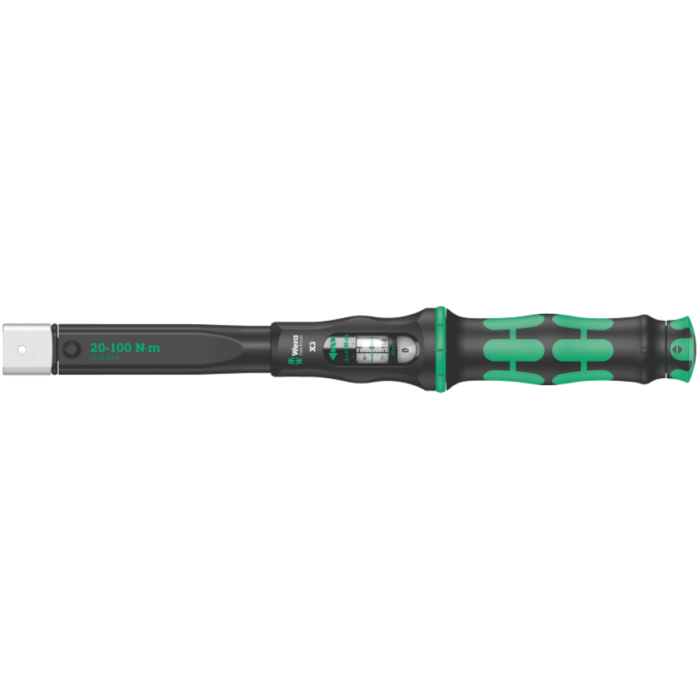 Динамометрический ключ Wera Click-Torque X 3 под насадки 9х12мм 20-100 Нм 05075653001 Одесса - изображение 1