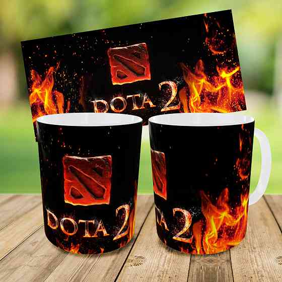 Дитячий набір Dota 2 сумка-бананка + керамічна кружка з принтом (5618) Київ
