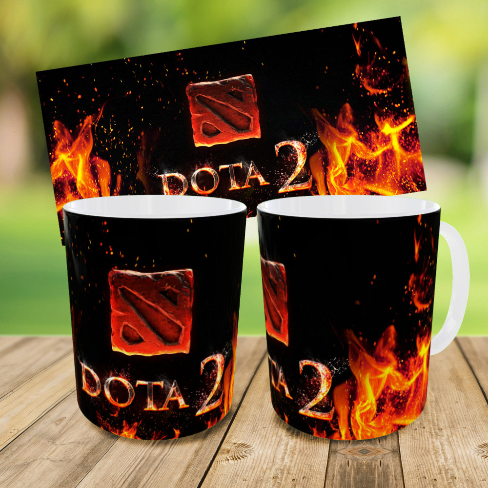 Дитячий набір Dota 2 сумка-бананка + керамічна кружка з принтом (5618) Київ - фото 4