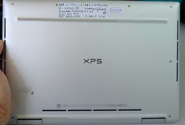 Ноутбук: DELL XPS 13 7390 2в1 , 7- 1065G7 RAM 16Gb SSD 512 Gb. White. Киев - изображение 2