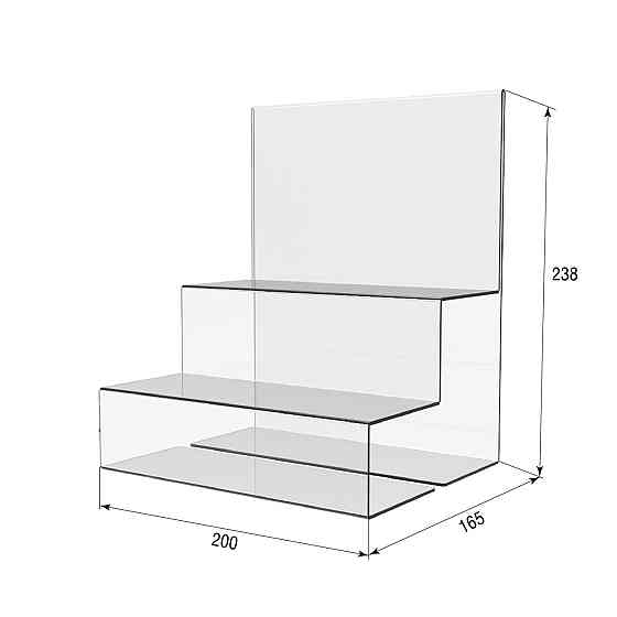 Подставка EKOSTAR 2 полки 200х165х238 Киев