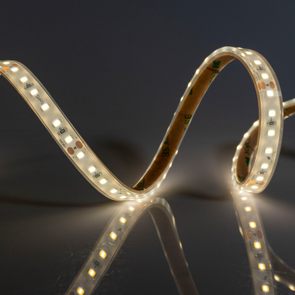 LED-STIL Світлодіодна стрічка 4000K 9,6 Вт/м 2835 120 діодів IP68 24 Вольти 850 lm Київ - фото 1