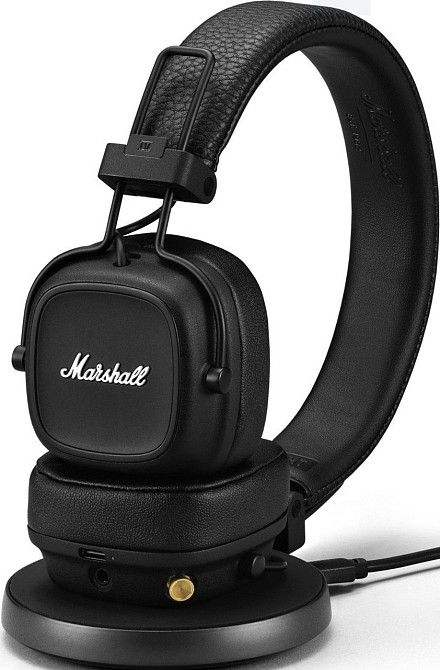 Навушники Marshall Major 4 Major IV Bluetooth Black/Brown оригінал. Киев - изображение 8