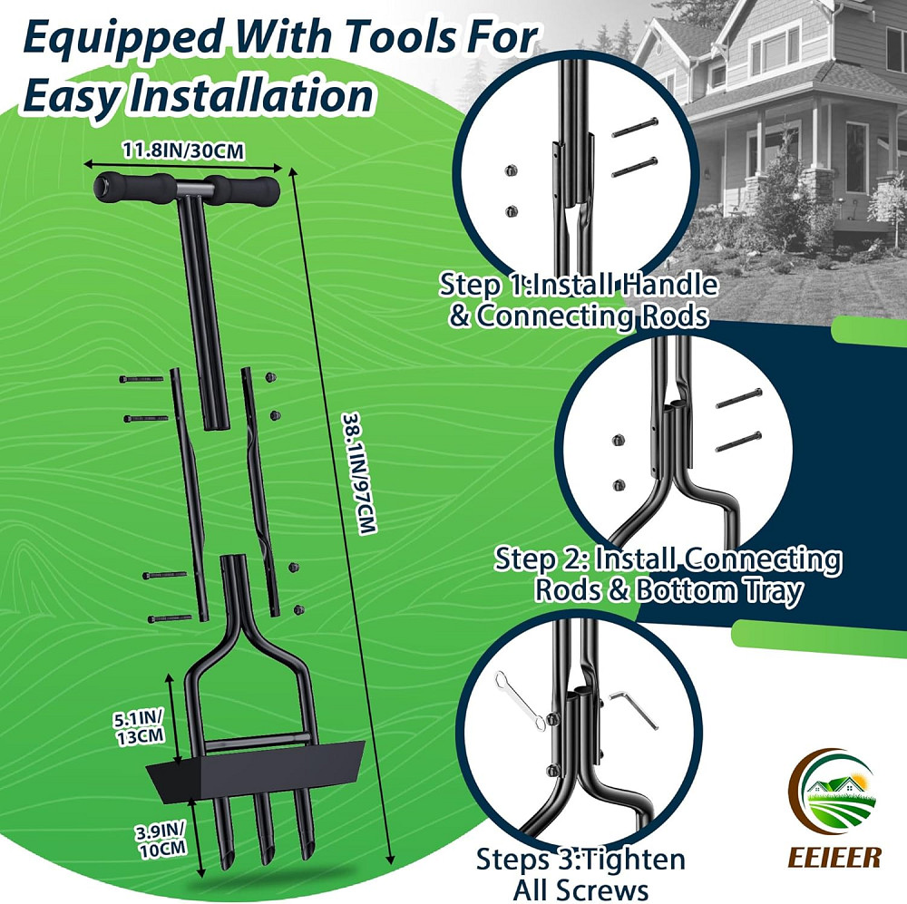 Ручний аератор для газону EEIEER Луцк - изображение 3