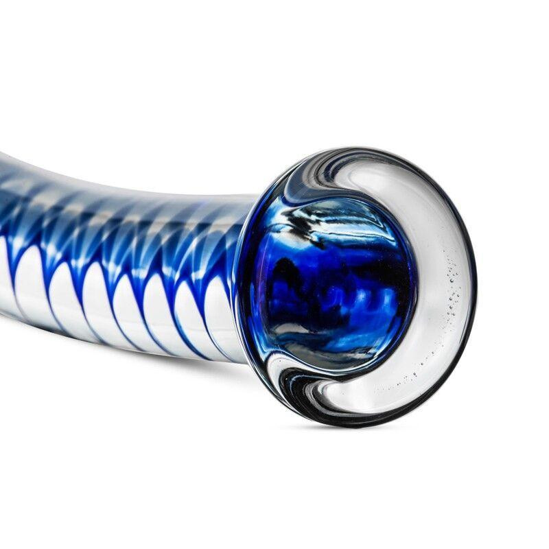 Скляний дилдо Gildo Glass Dildo No. 4, для точки G та простати Sex Aura Київ - фото 3
