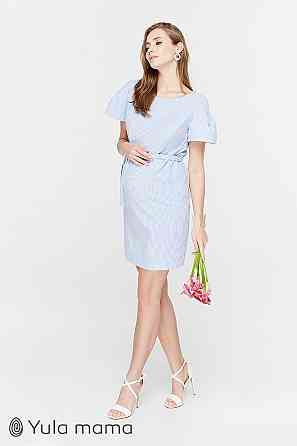 Сукня для вагітних та годуючих літня у смужку Kamilla L Юла Мама Джинсово-блакитний Кривий Ріг