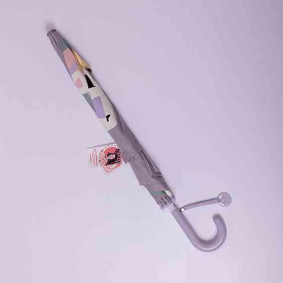 Детский зонт-трость фиолетовый, прочный и надежный Киев