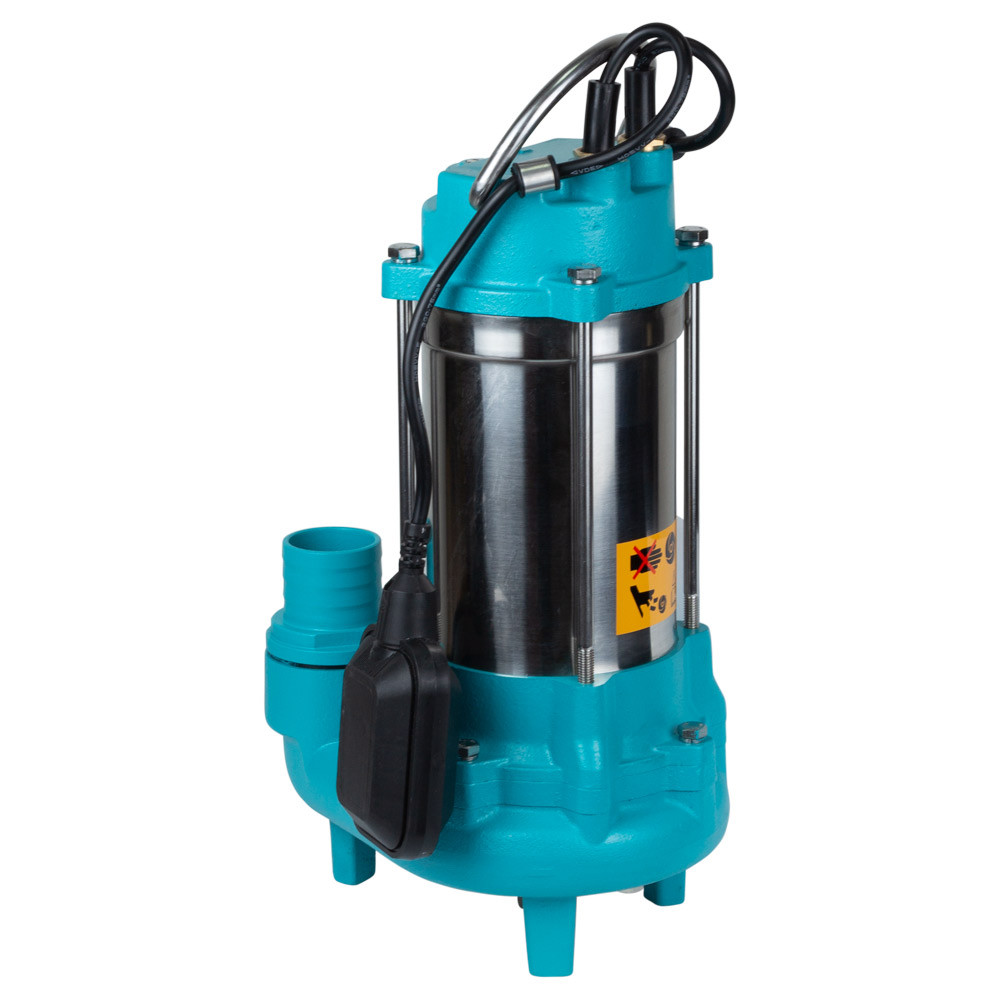 Aquatica Насос канализационный 0.75кВт Hmax 12м Qmax 225л/мин с ножом (нерж) AQUATICA (773432) Коломия - фото 3