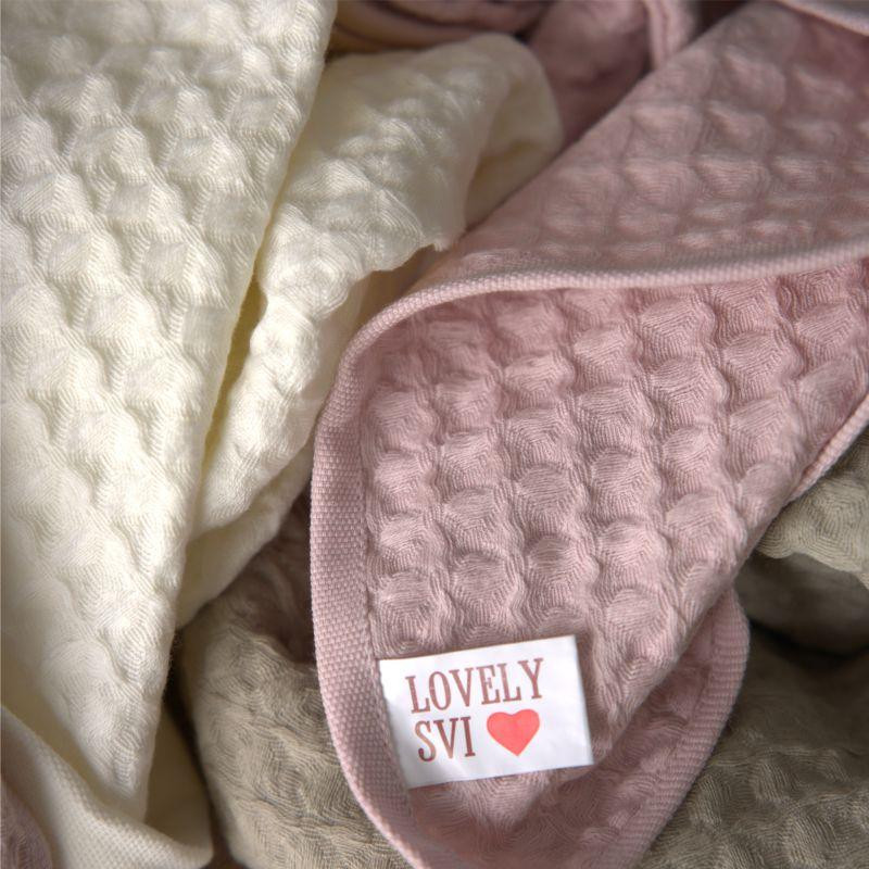 Набір вафельних рушників Lovely Svi 3 в 1: 70 на 140 см, 2 шт - 34на 72 см - Бежевий (110827) Київ - фото 4