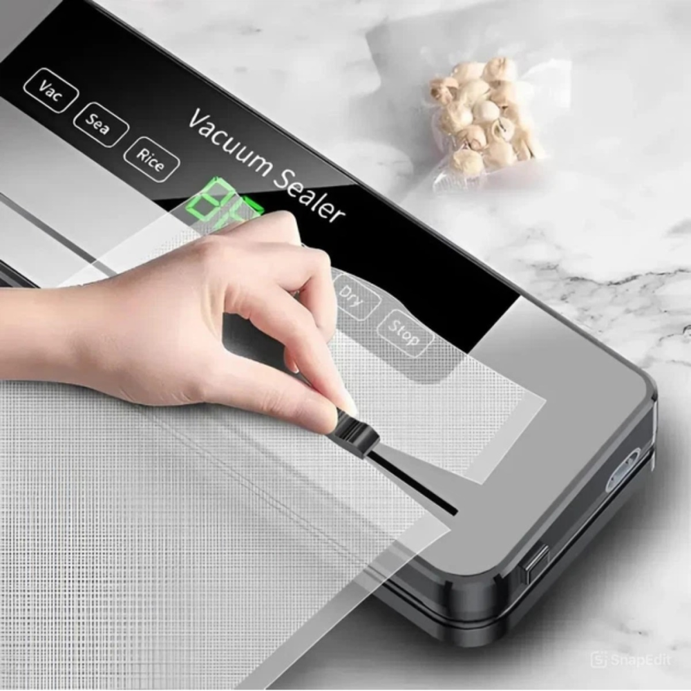Вакууматор побутовий для харчових продуктів Vacuum Sealer 120W Київ - фото 8