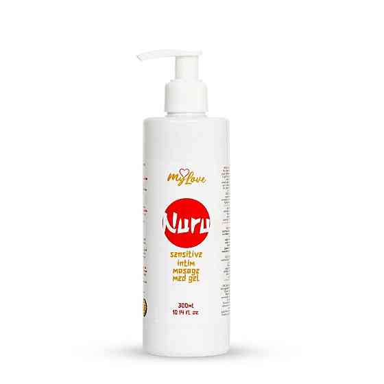 Гель для нуру масажу - MyLove Nuru Sensitive Intim Masage Med Gel, 300 мл Sex Aura Київ