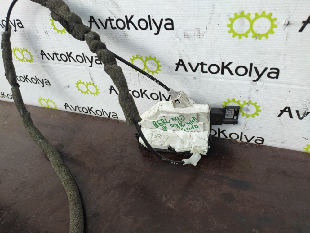 Замок бокових дверей 6 pin правий Citroen Berlingo 2008-2018 (PSA828423) Ковель - изображение 4