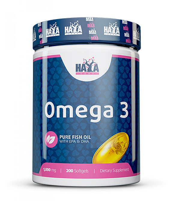 Омега-3 Haya Labs Omega 3 1000 mg 200 softgels Луцк - изображение 1
