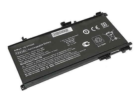 Аккумулятор для ноутбука HP TE03 Omen 15-AX 11.55V Black 3500mAh OEM Вінниця