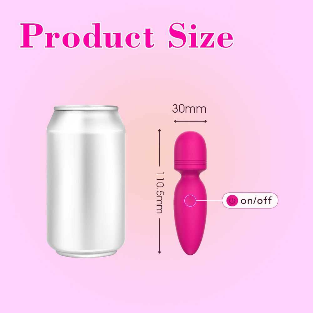 Мини-вибратор микрофон Every Night Toys Amy розовый, 10 режимов вибрации Sex Aura Киев - изображение 8