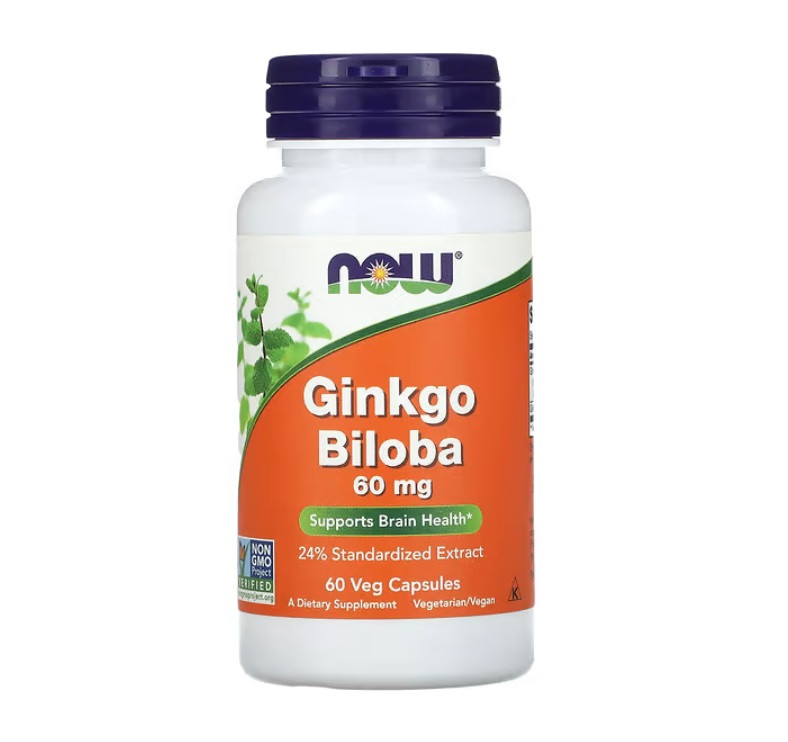 GINKGO BILOBA 60mg | 60 vcaps | Луцьк - фото 1