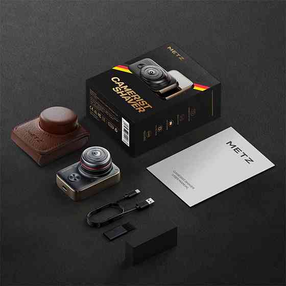 Електробритва Metz Camerist Shaver titanium gold with Bag (MZDF013) Золотистий Харьков