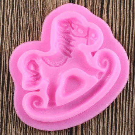 Силиконовая форма Лошадь 80 на 92 мм розовый Киев - изображение 5