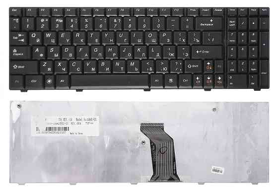 Клавиатура для ноутбука Lenovo IdeaPad (G560, G565) Black RU Вінниця