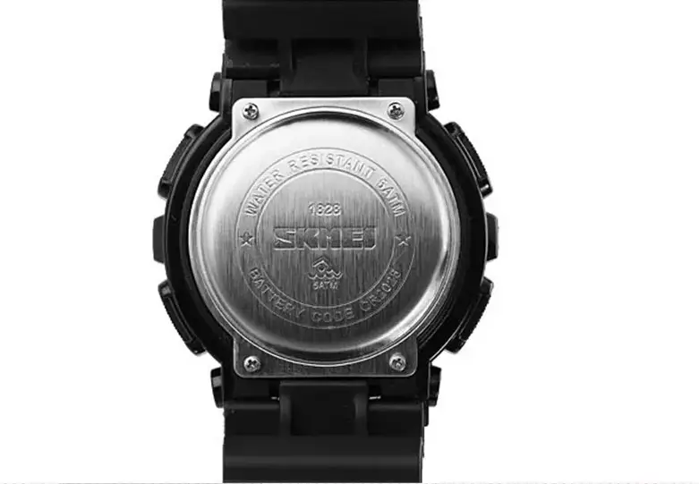 Чоловічий спортивний годинник Skmei 1828 (Чорний) Вінниця - фото 6