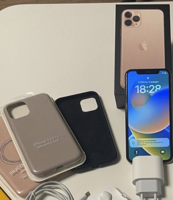 Айфон Iphone 11 pro 256 gb gold. Neverlock Киев - изображение 8